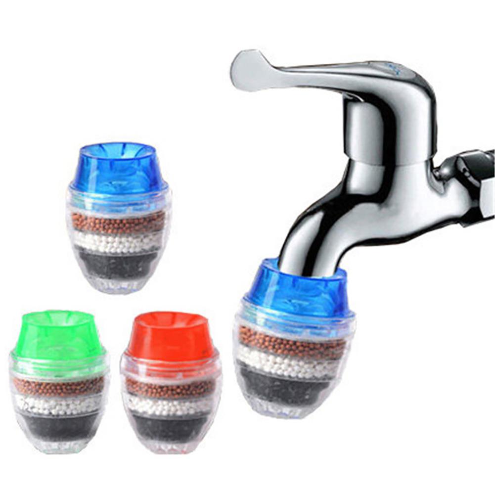 Compact kitchen tap water filter providing healthy, purified drinking water from any faucet.