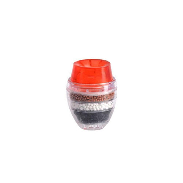 Modern faucet water filter accessory. Enjoy purified, healthy drinking water directly from your kitchen tap.