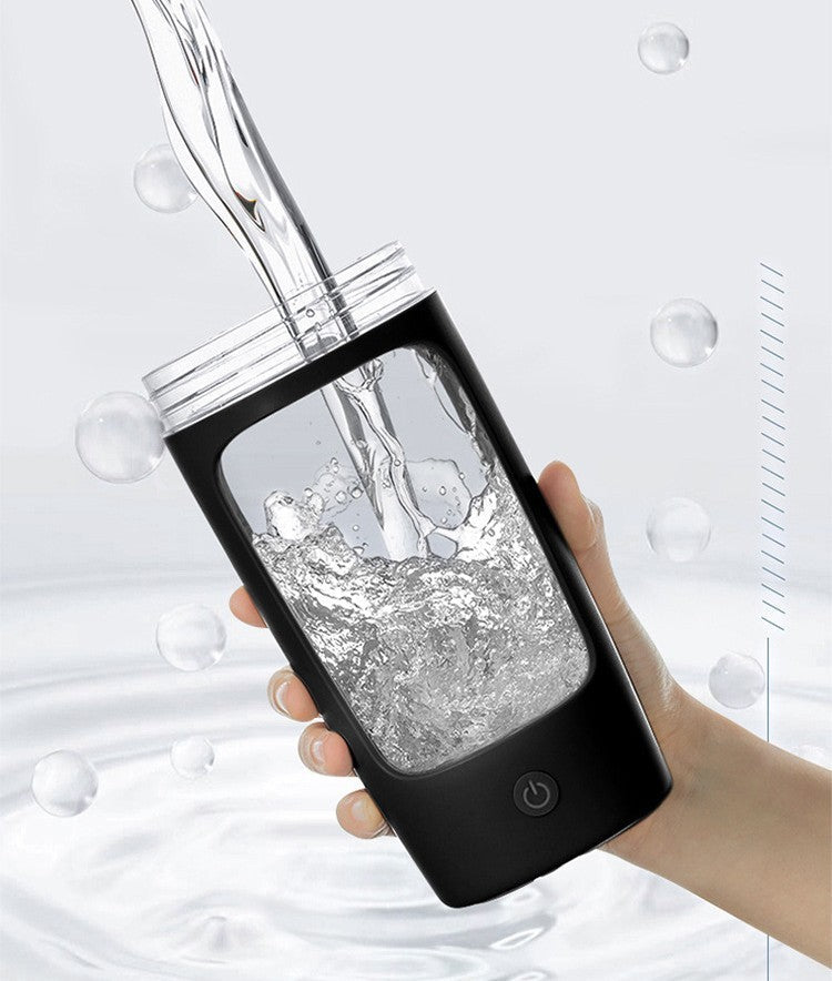 Electric shaker bottle, USB charging, for easy protein drink preparation, a must-have kitchen accessory.