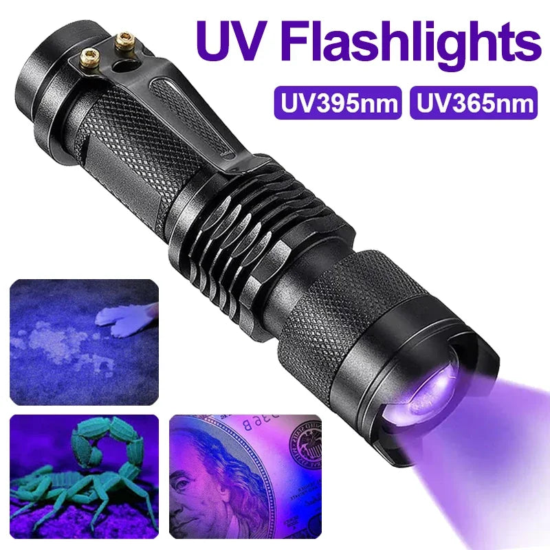 High-quality UV flashlight, pet stain detector, an essential dog accessory for spotless homes