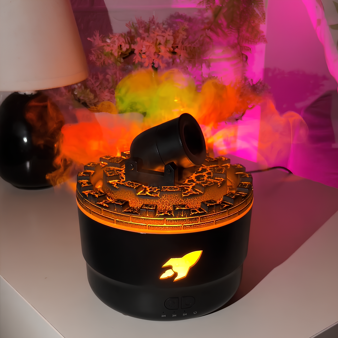 Unique tower design VaporBlast humidifier, perfect for quiet room humidification and aroma diffusion