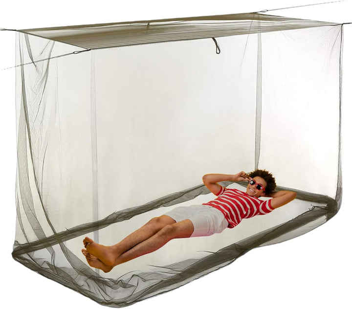 Ventora outdoor rectangular insect net canopy for camping, fine mesh pest control