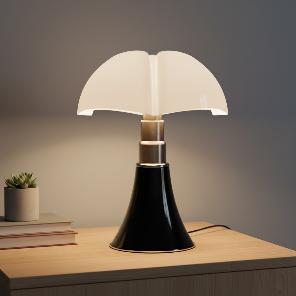 Vintage Ambiance Decorative Table Lamp, LED, for bedroom or living room decor