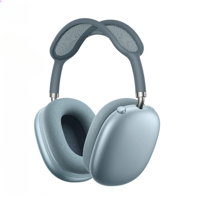 A pair of W65 Plus active noise-cancelling headphones next to a laptop, ideal for work and entertainment