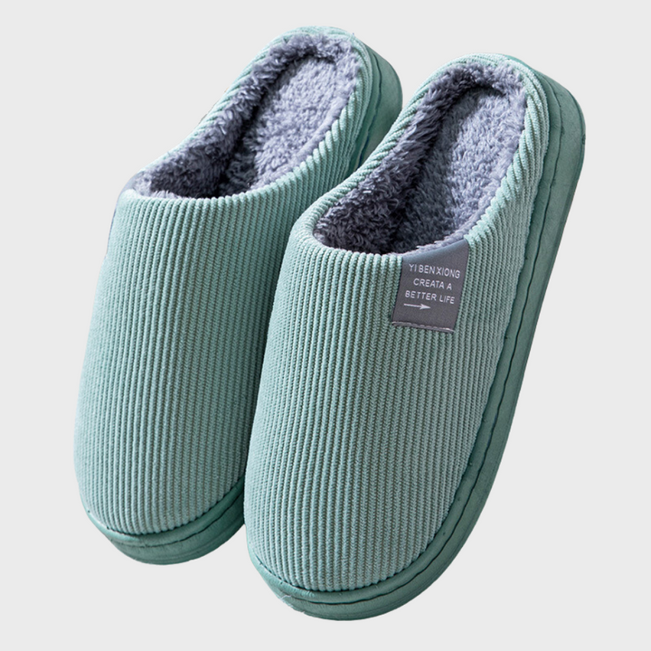 Plush, warm women's indoor footwear, offering ultimate coziness and comfort.