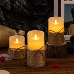 Twisted Candles - 3 Pieces