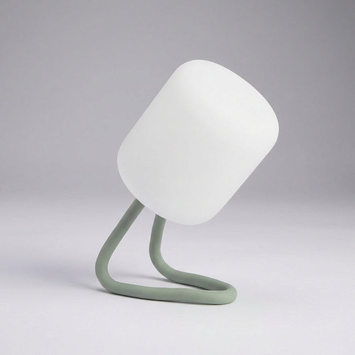 Versatile LED night light used as a travel lamp, emitting a soft light, great for infants or as a compact emergency light