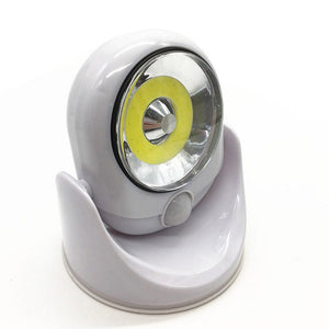 Bright wireless LED motion sensor light. Energy-saving, battery-operated for enhanced home safety & outdoor security.