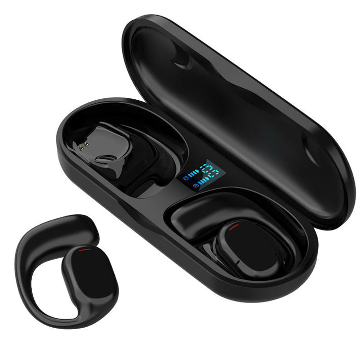 Sweatproof open-ear wireless sport headphones. Perfect for running & active lifestyles. Bluetooth 5.3.
