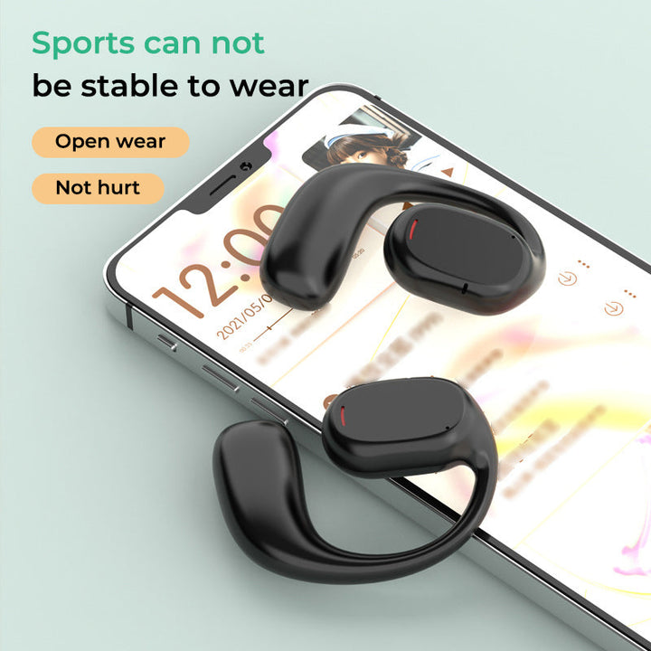 AirBeat Flex Bluetooth open-ear wireless earbuds. Crystal clear audio & easy touch control for active lifestyles.