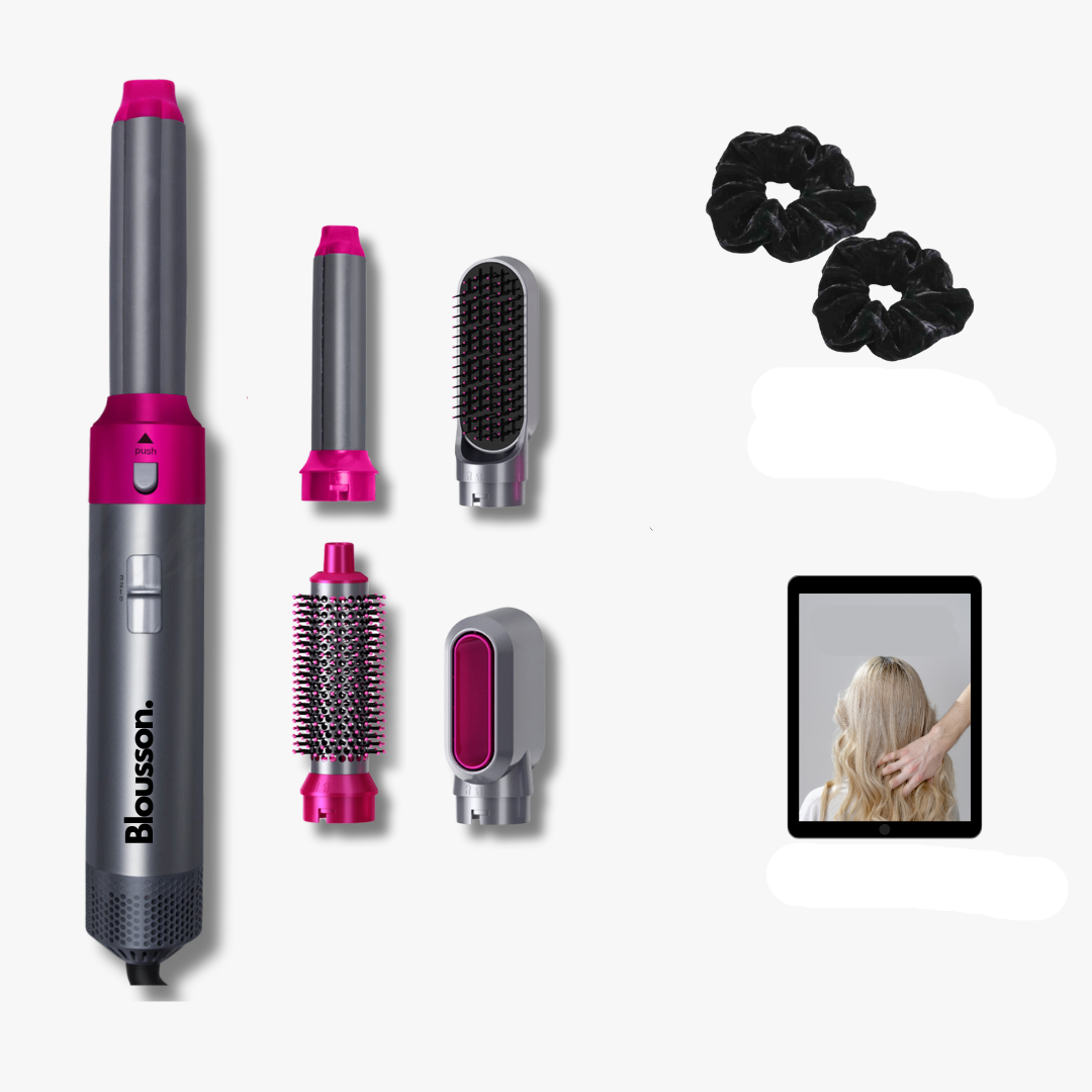 Gentle 5-in-1 air styler & volumizer for women. Achieve healthy, damage-free drying, curling, and straightening.