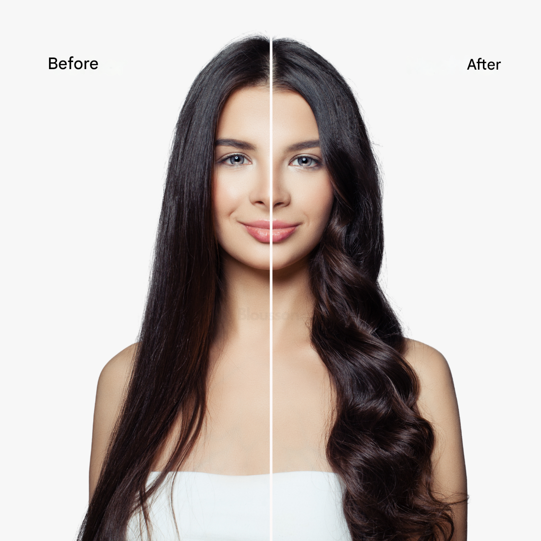 Complete women's beauty tool: 5-in-1 air styler kit for drying, curling, straightening, volumizing & smooth hair.