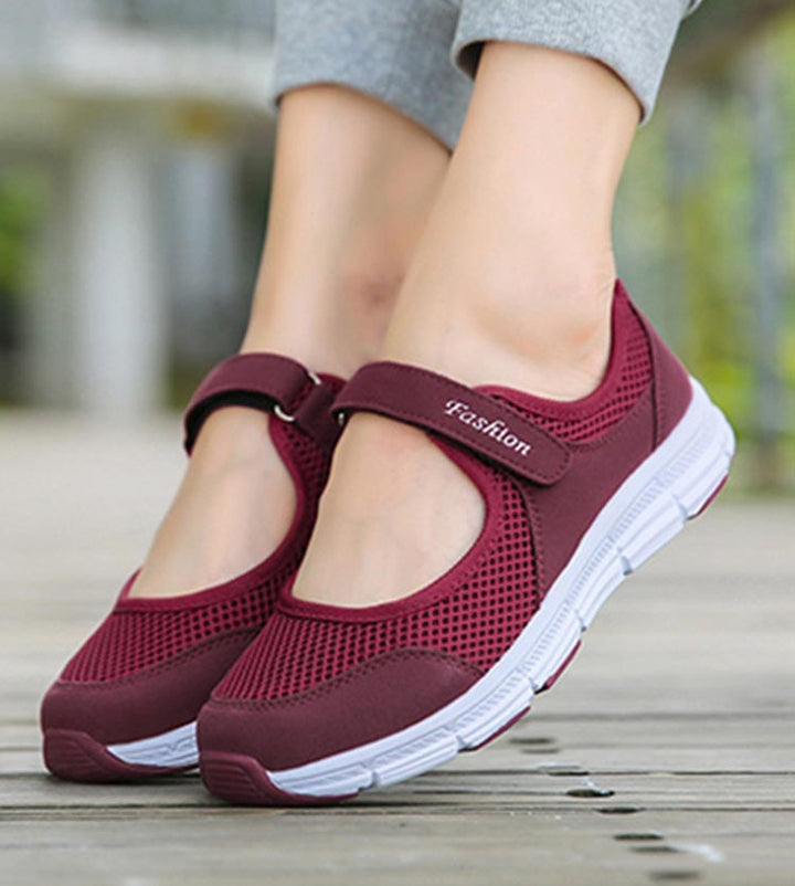 AirFlow women's slip-on. Comfortable, breathable, and lightweight mesh shoes for easy, casual everyday style.