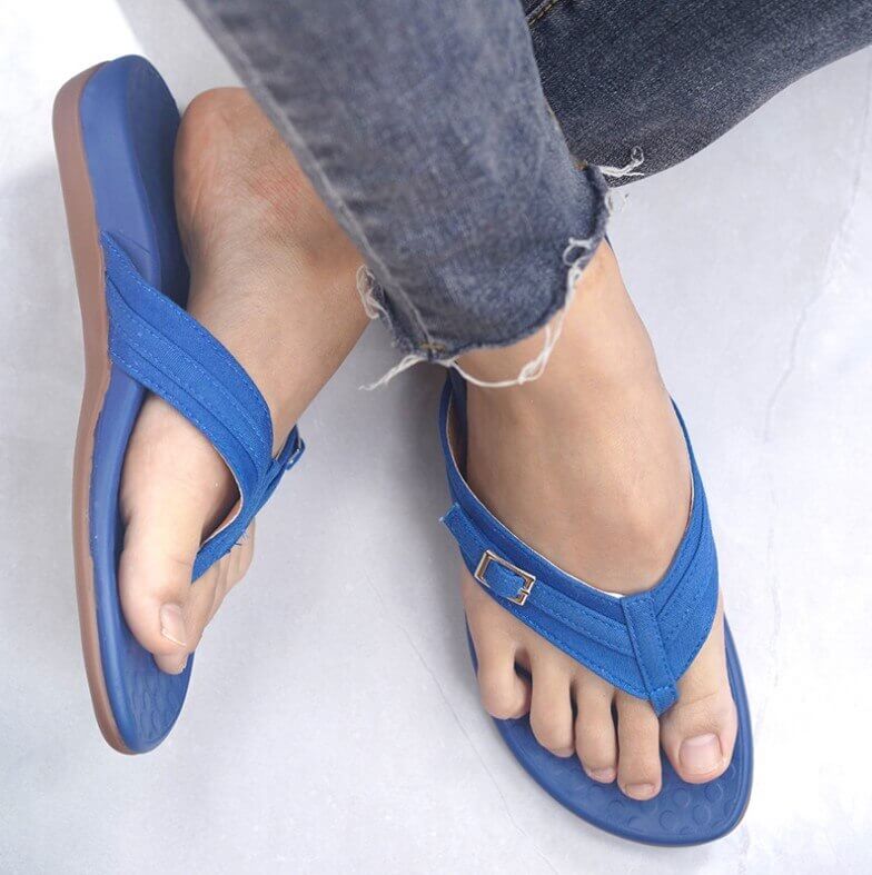 Versatile women's orthopedic arch support sandals, designed for comfort & pain relief all day.