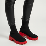 Black with Red Soles