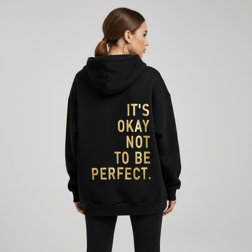Cozy women's pullover hoodie, Emily casual design, featuring a comfortable drawstring hood