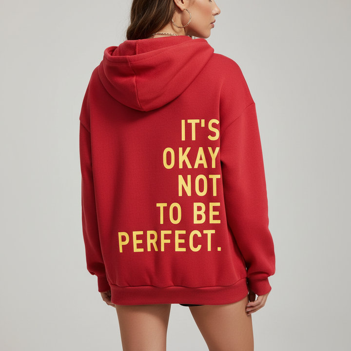 Everyday women's hooded sweatshirt, Emily comfort line, with an adjustable toggle drawstring