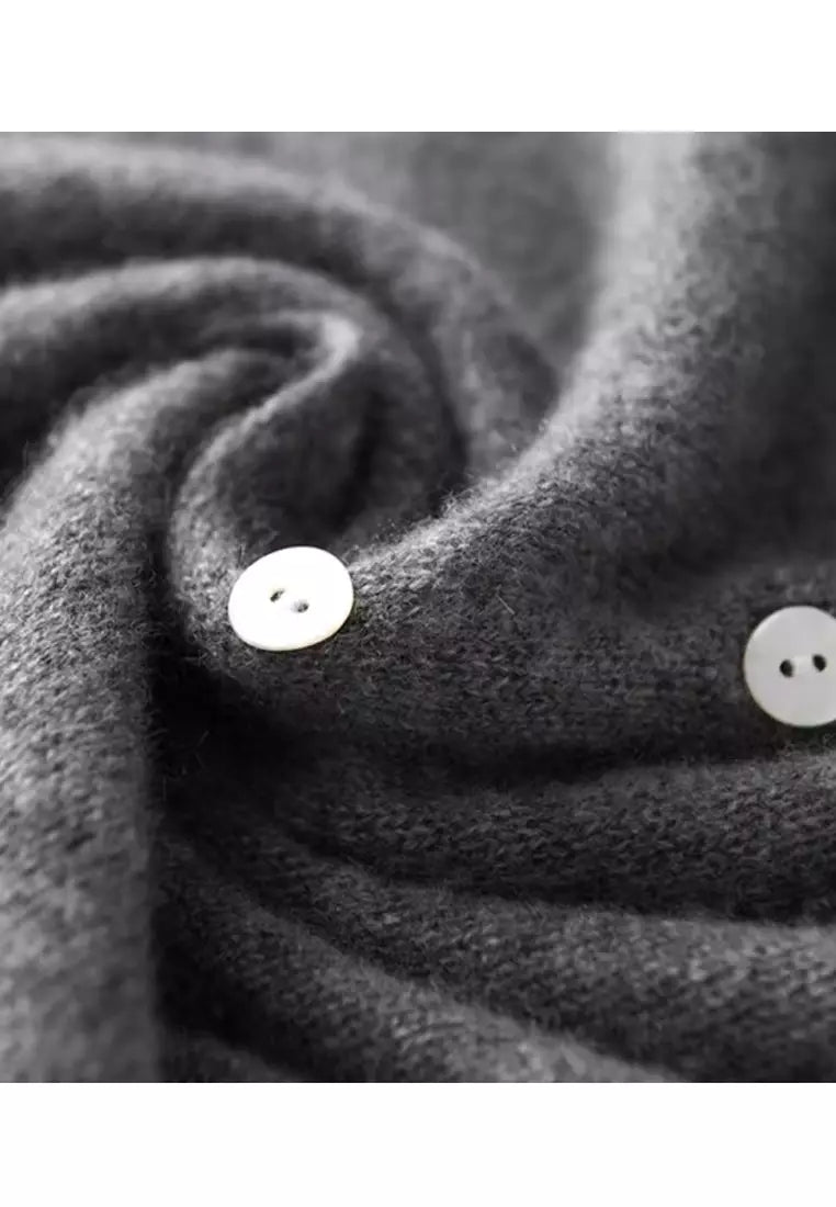 Cozy knit women's button sweater. An all-season, stylish, and comfortable top for women's fashion.