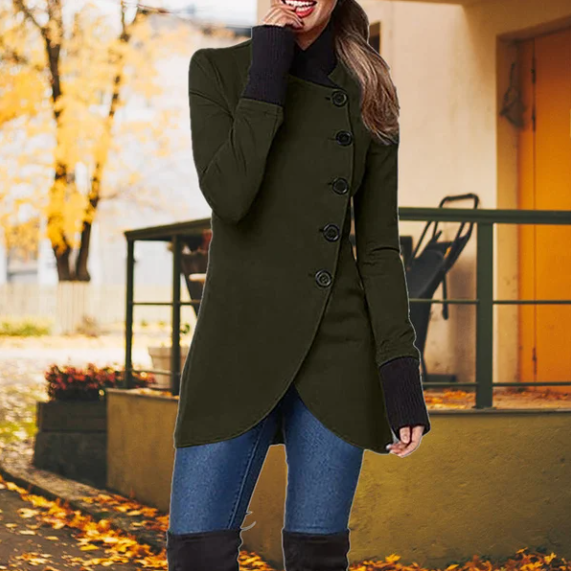 Sierra women's windbreaker jacket. Chic, stylish, and weatherproof outerwear. Perfect for spring & fall fashion.