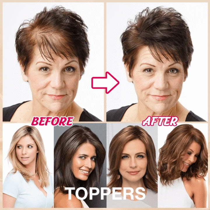 Easy-to-use women's clip-in hair extensions, perfect for quick style and added volume.