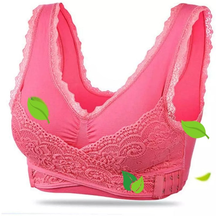 Easy-to-wear women's posture support bra, providing seamless comfort, natural lift, and back pain relief.