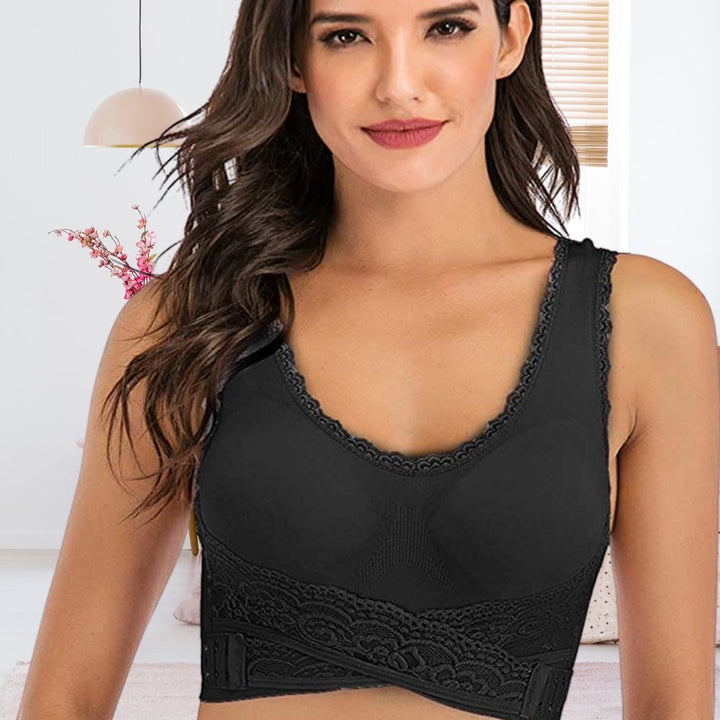 Grace Comfort Bra: wire-free posture support for women, ensuring all-day comfort & a smooth, seamless look.