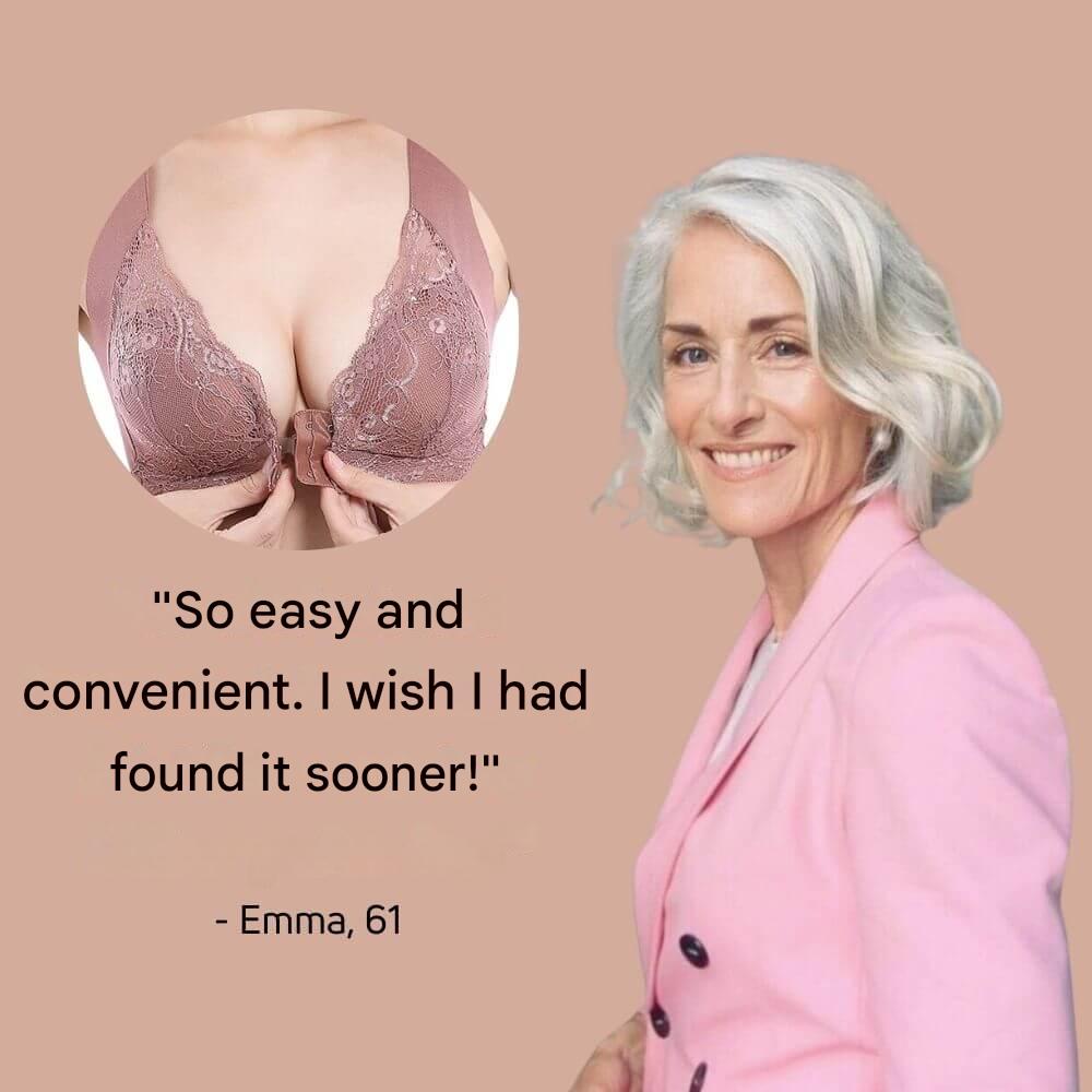 Wireless comfort bra for women, designed for lift, support, and all-day wear.