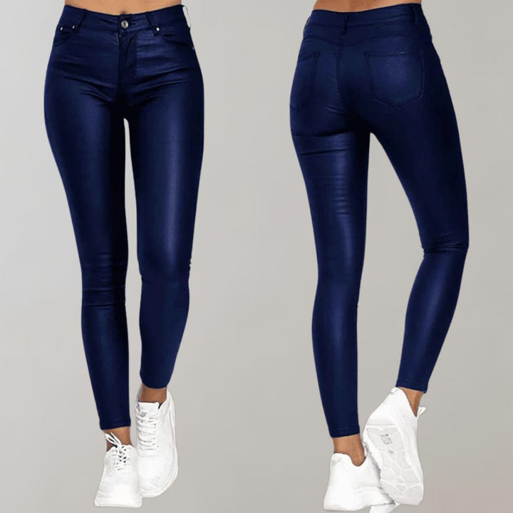 Ladies fashion: comfortable Sienna trousers, ideal for office or casual wear. Stylish, breathable fabric.