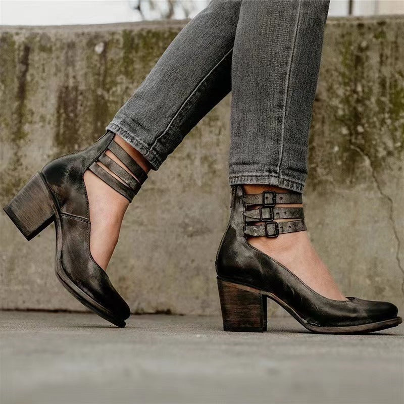 Elegant women's walking shoes, non-slip, versatile for formal or everyday wear.