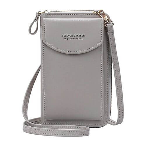 Elegant women's compact crossbody bag in red PU leather, perfect as a lightweight fashion accessory