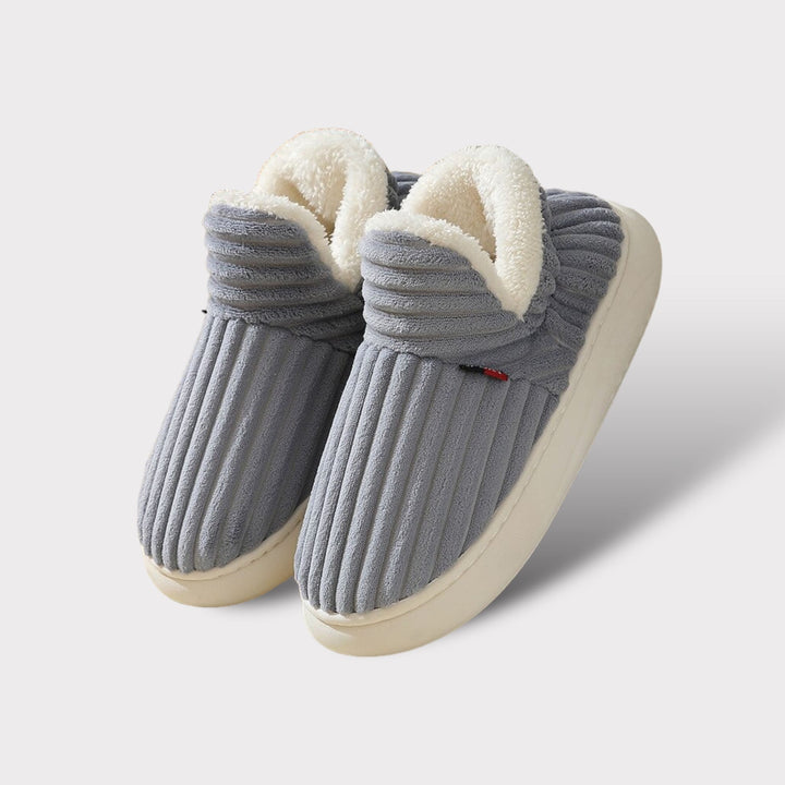 Aurora comfort loungewear slippers for women, cozy & warm indoor footwear with a non-slip sole.
