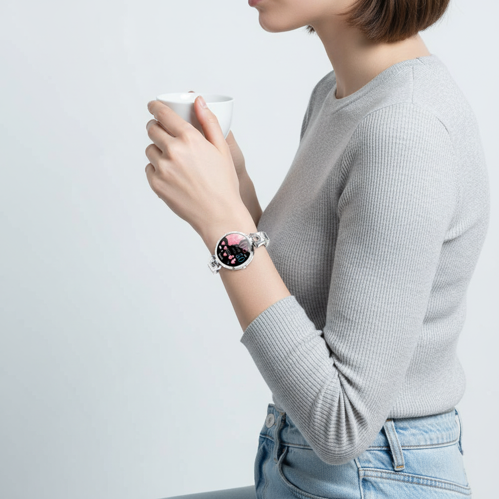 Women's Elegant Health Monitoring Smartwatch