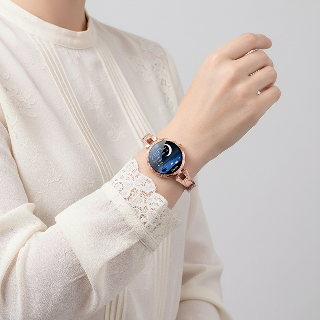 Women's Elegant Health Monitoring Smartwatch