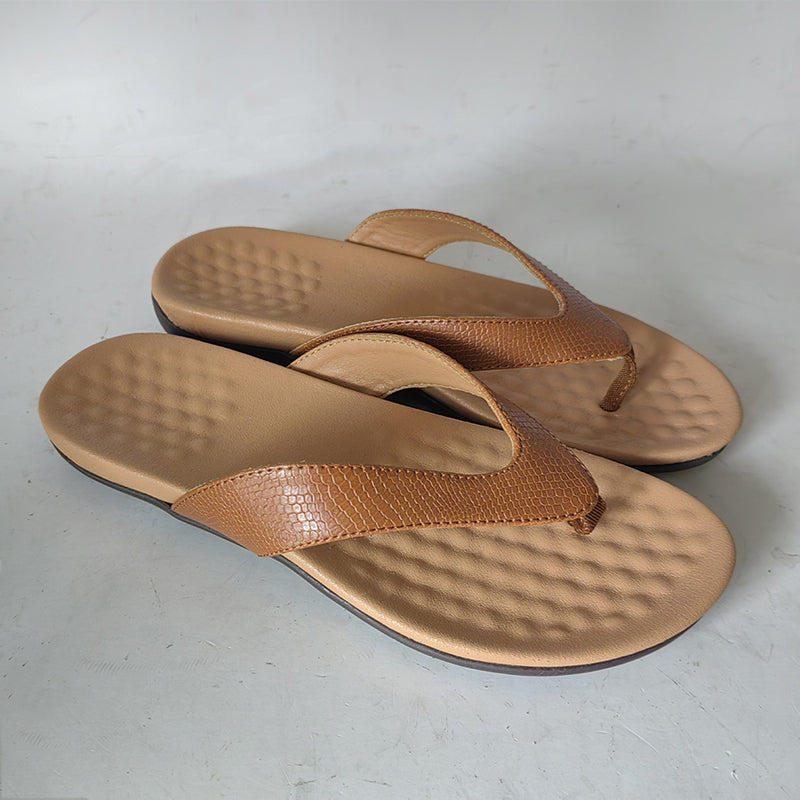 Women's ergonomic comfort sandals, stylish and perfect for beach, vacation, or casual luxury summer footwear.
