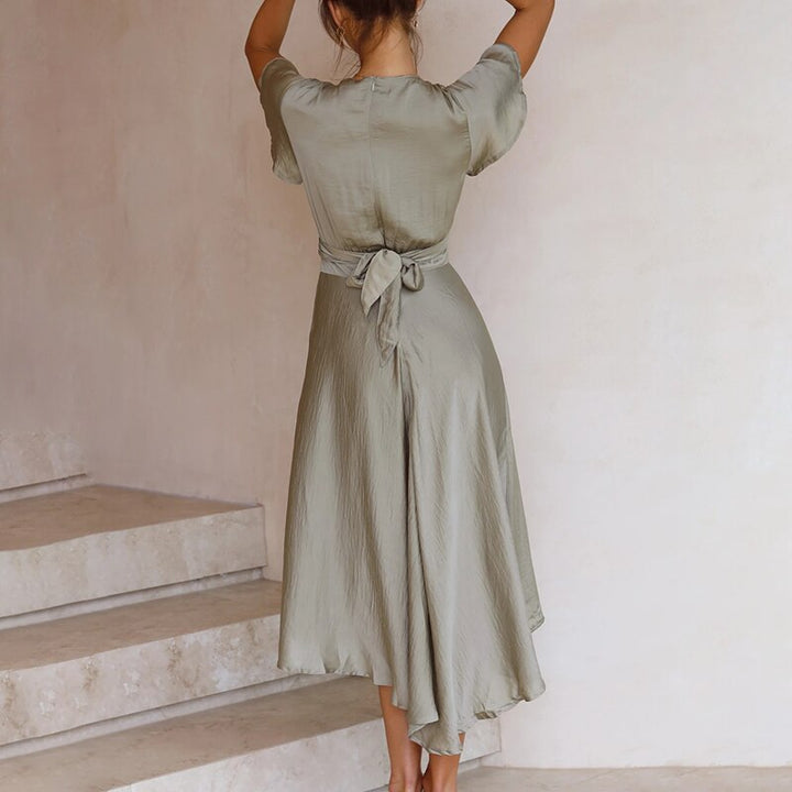 Chic women's fashion summer dress. Luxurious details & flattering fit for a stylish look.