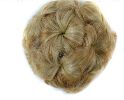 Beautiful flower hair clip with extension for women's party or wedding updo.
