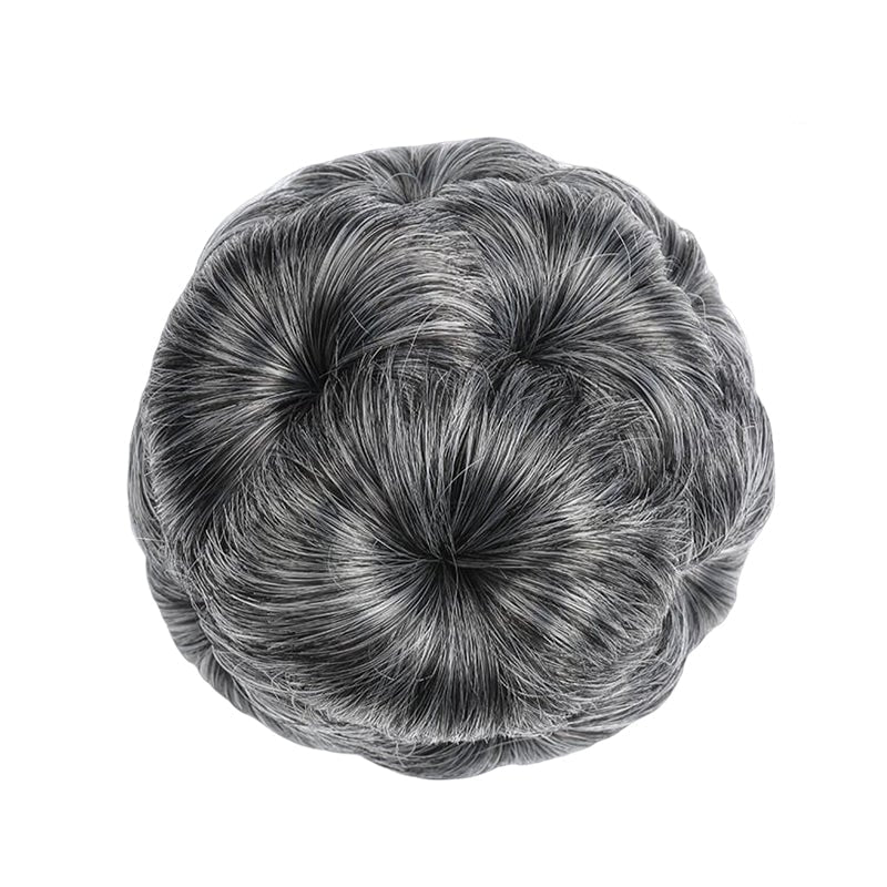 Party hair accessory: Women's floral hair clip with a stylish extension chignon.