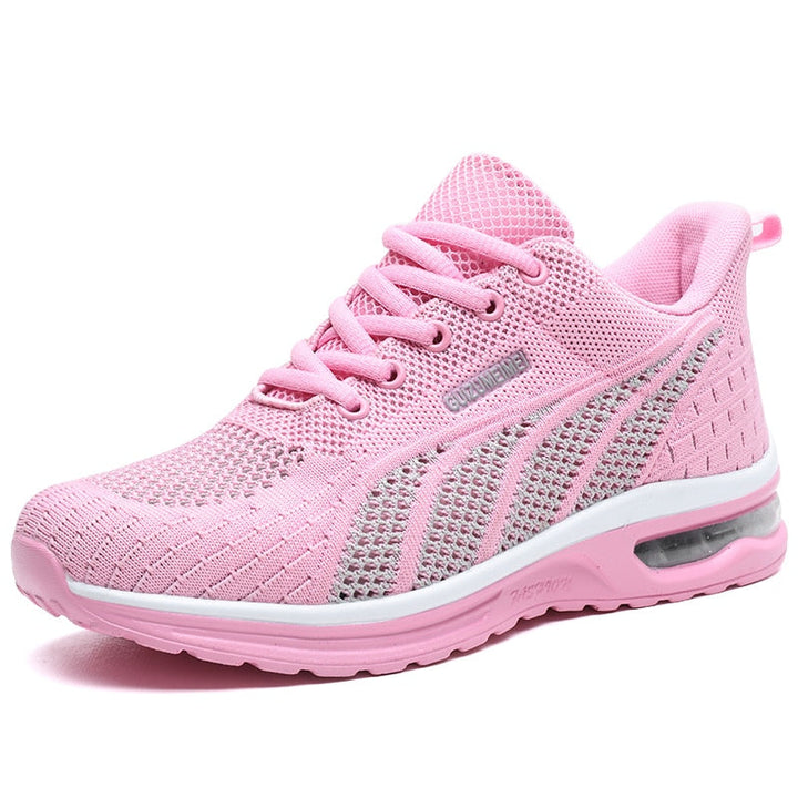 Women's GlideMotion Run ergonomic running shoes with cushioned heel, offering superior comfort & orthopedic support.