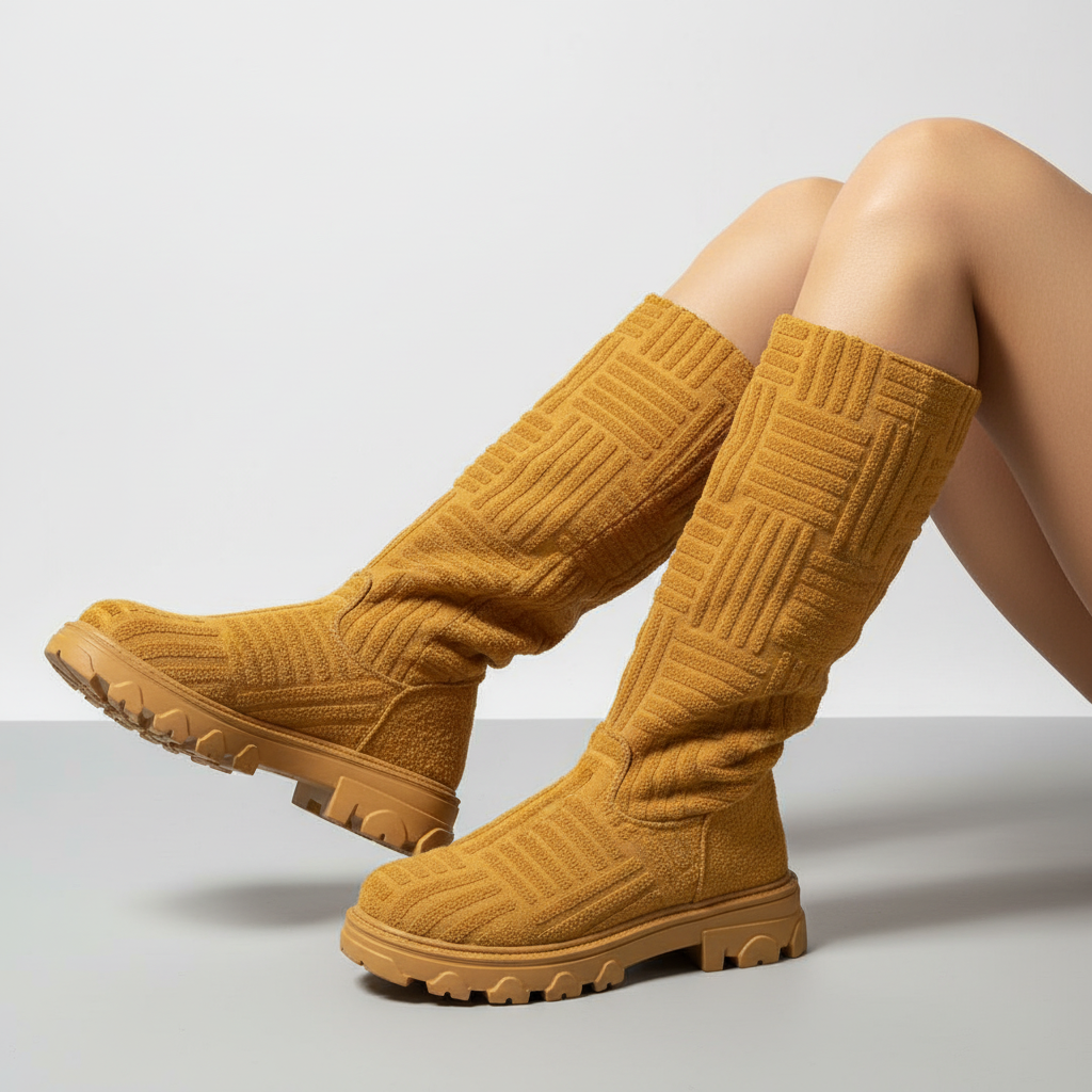 Side view of Women's Helena winter boots, reflecting quality craftsmanship and casual design