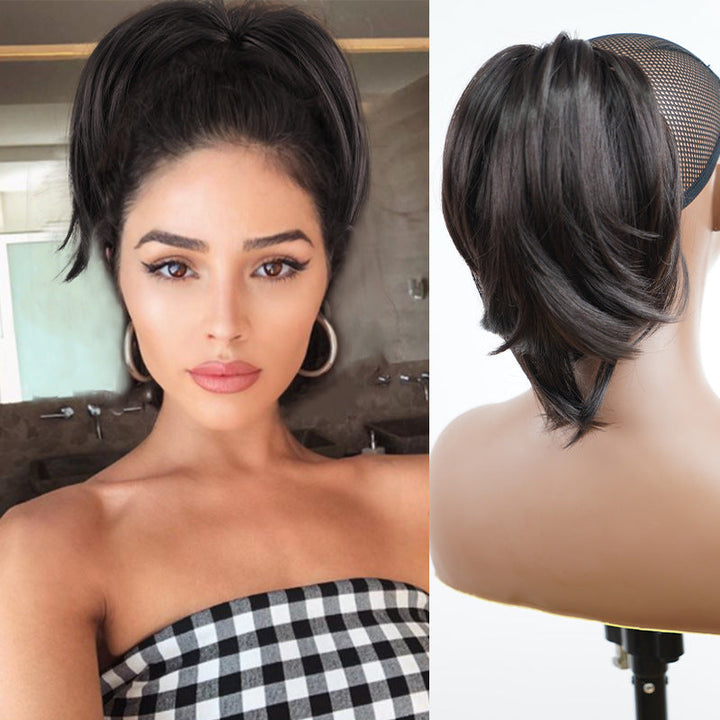 Womens TwistPop hair extension for instant volume; perfect for stylish ponytails, buns, and updos.