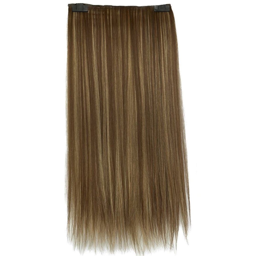 Haircare essential: Keratin Clip-in Hair Extensions. Get long, voluminous hair instantly.