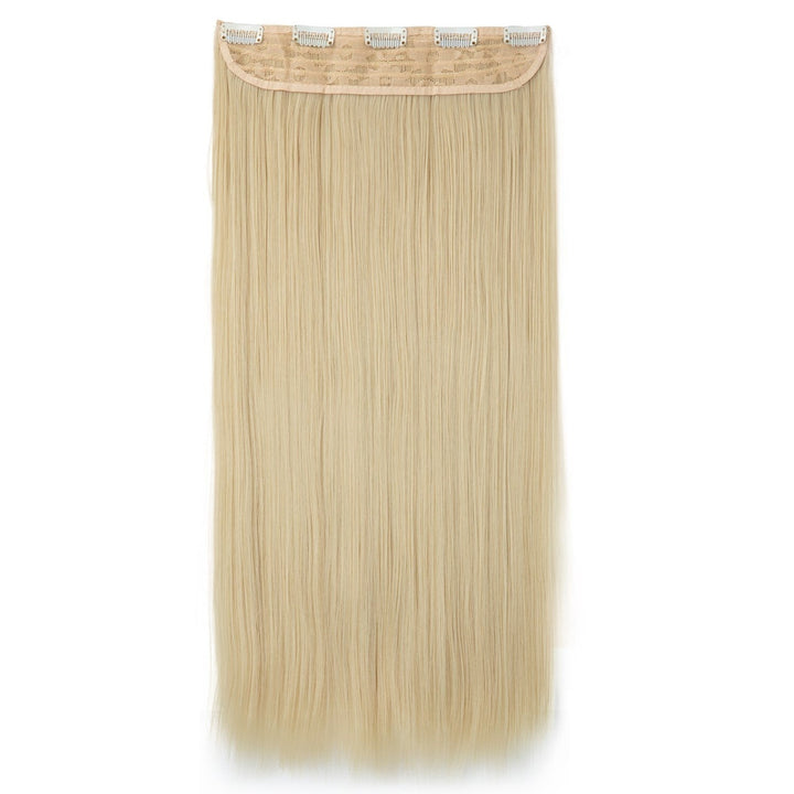 Black Keratin Clip-in Extensions for instant hair transformation, volume & length.