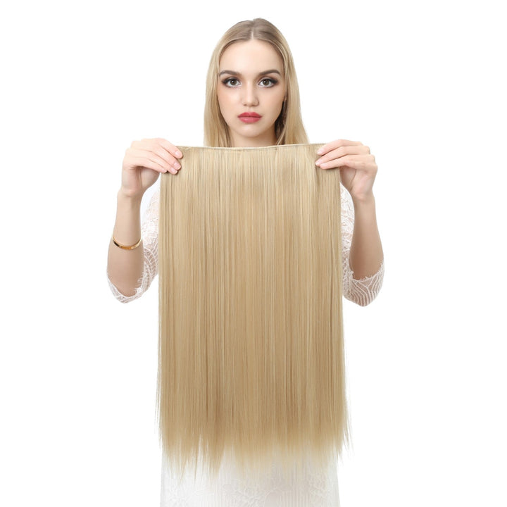 Brunette Keratin Clip-in Hair Extensions. Achieve beautiful hair volume & length.