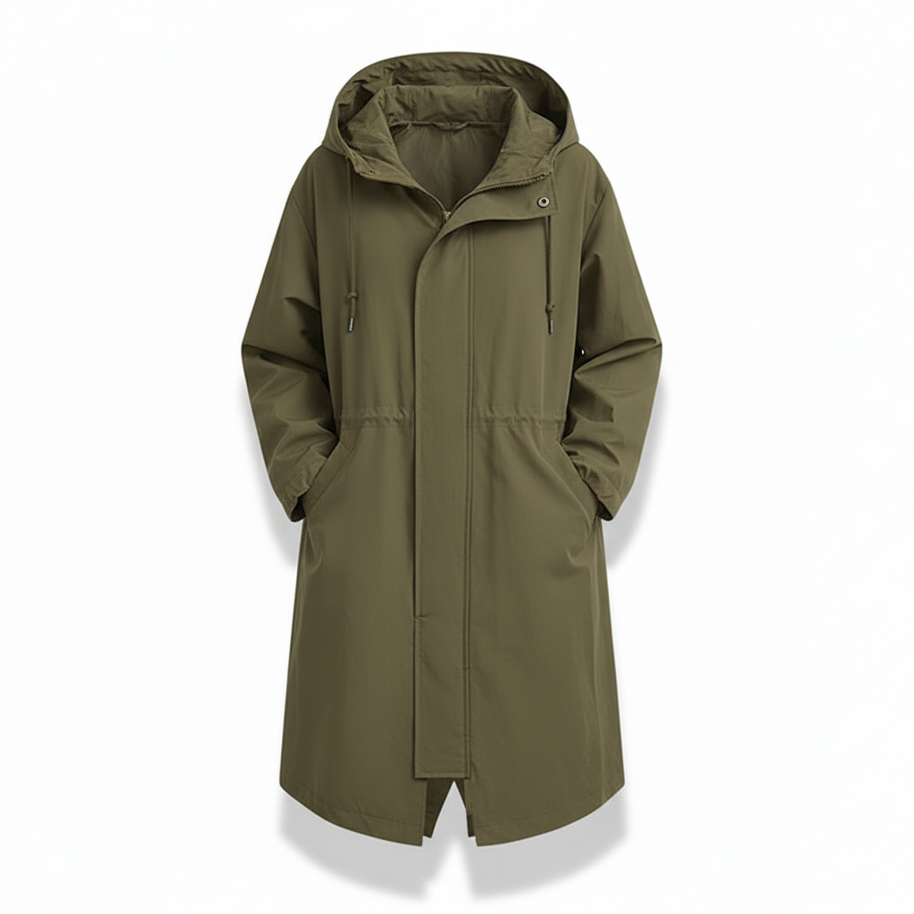 Ruth lightweight rain jacket with adjustable cuffs, offering comfort and style for women's fall fashion