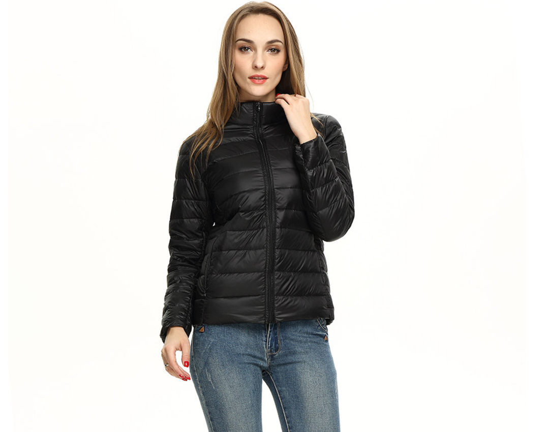 "Urban Shield" women's lightweight waterproof jacket for dependable all-season protection.
