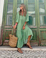 Green & White