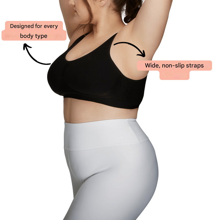 Experience ultimate comfort with the Luma wireless seamless bra for women.