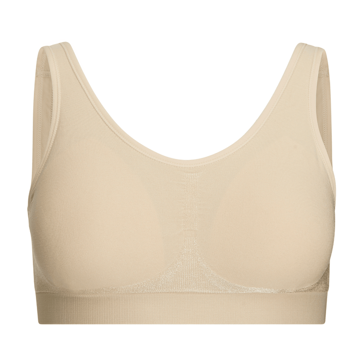 Luma wireless seamless bra, designed for women seeking comfort without underwires.
