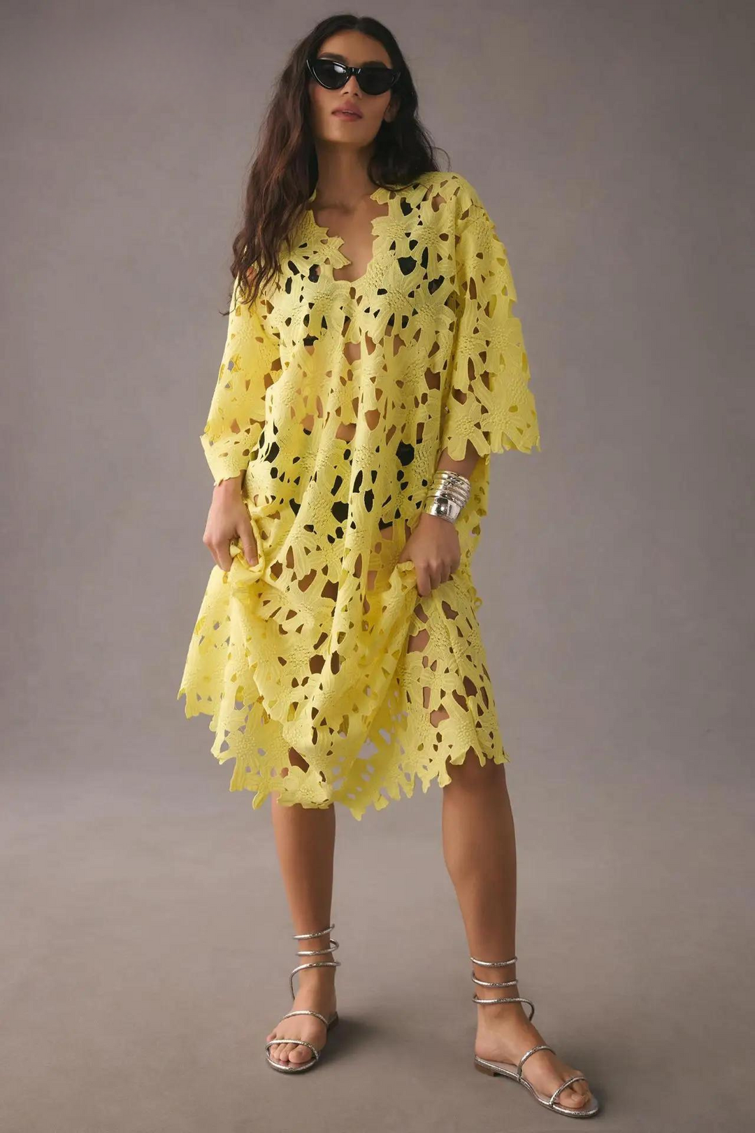 Beautiful women's Maribel maxi dress in a vibrant summer color, excellent for spring and warm weather events.