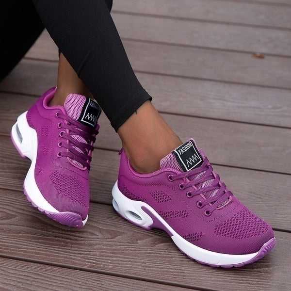 Orthopedic Marlene women's sneakers, providing posture support & cushioned comfort.